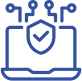 secure laptop icon